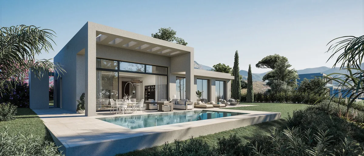 Luxuriöse Villa mit Meerblick in Benahavís an der Costa del Sol