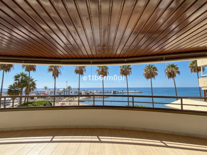 Elegantes Apartment mit Meerblick in Marbella an der Costa del Sol