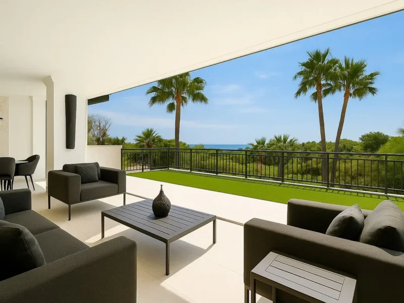 Stylische Wohnung in Marbella mit atemberaubendem Meerblick