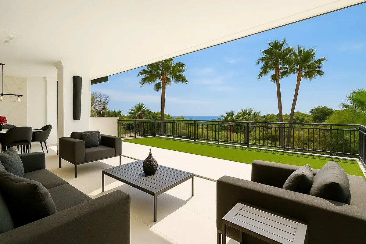 Stylische Wohnung in Marbella mit atemberaubendem Meerblick