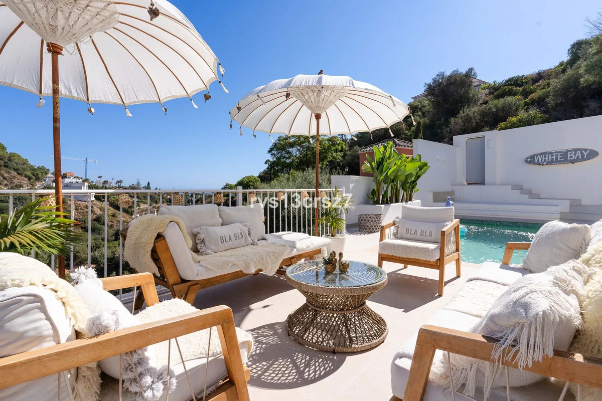 Elegante Villa mit Meerblick in Marbella, Costa del Sol