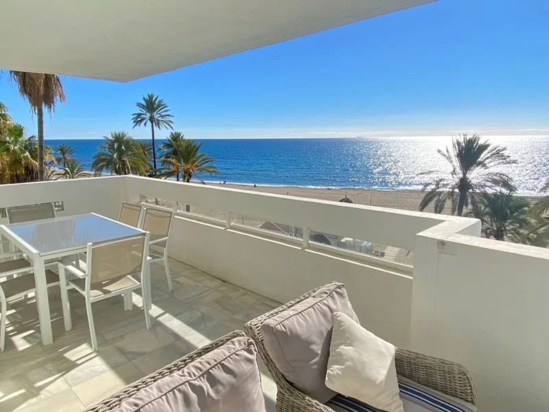 Elegantes Strandapartment im Herzen von Marbella an der Costa del Sol