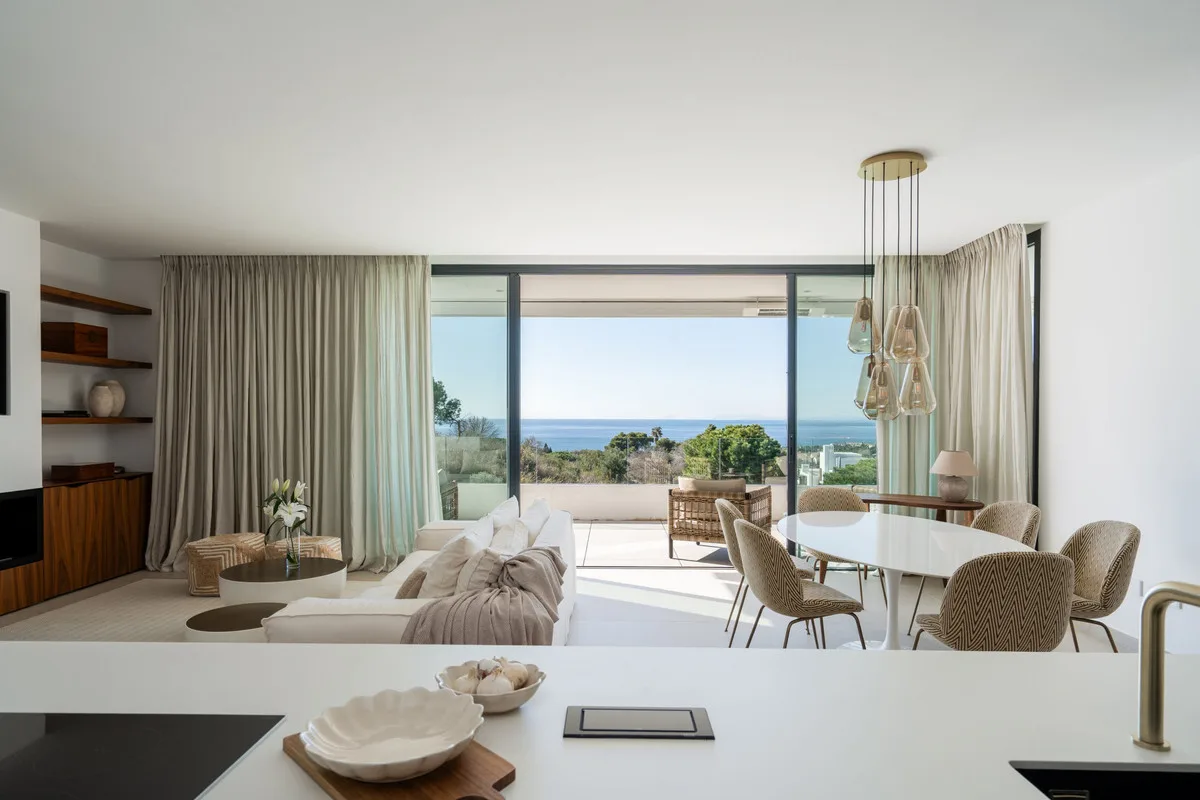 Elegantes Apartment mit Panoramablick in Cabopino, Costa del Sol