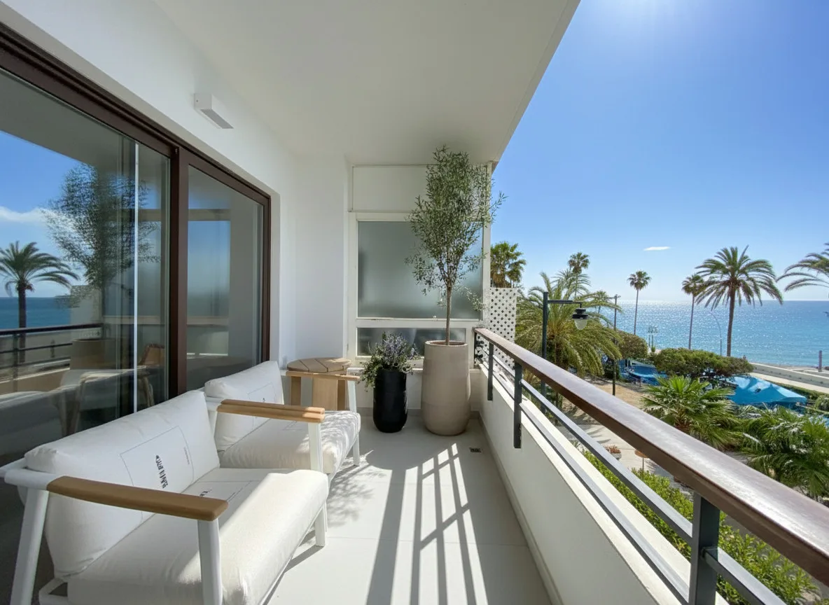 Elegantes Apartment mit Meerblick im Herzen von Estepona