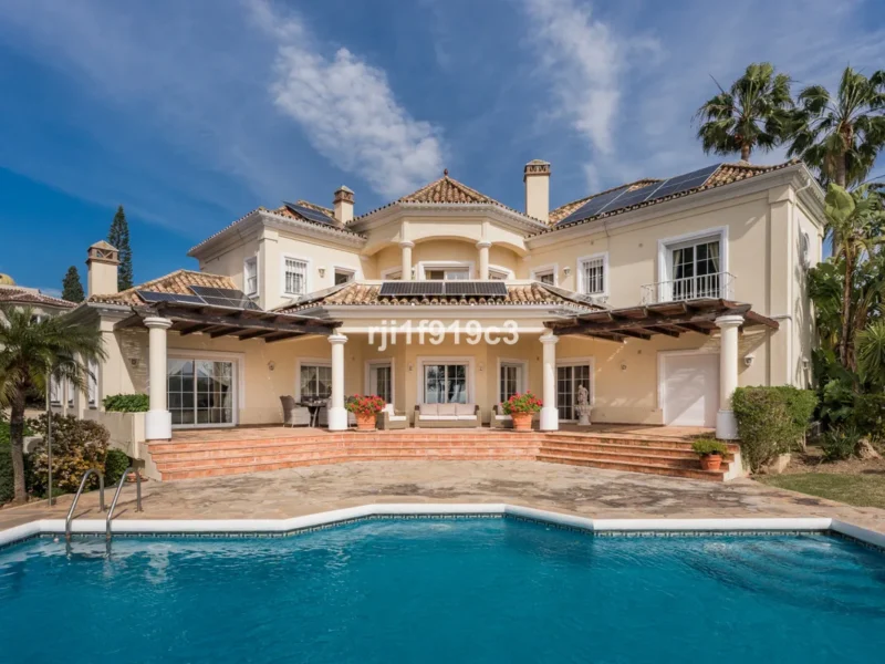 Elegante Villa mit Meerblick in Elviria, Marbella
