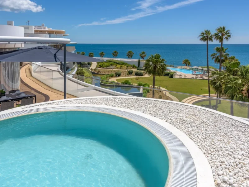 Luxuriöses Penthouse mit Meerblick in Estepona, Costa del Sol