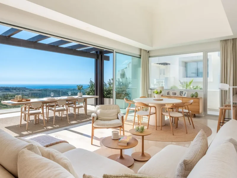 Luxuriöses Penthouse in Marbella Club Hills mit Meerblick