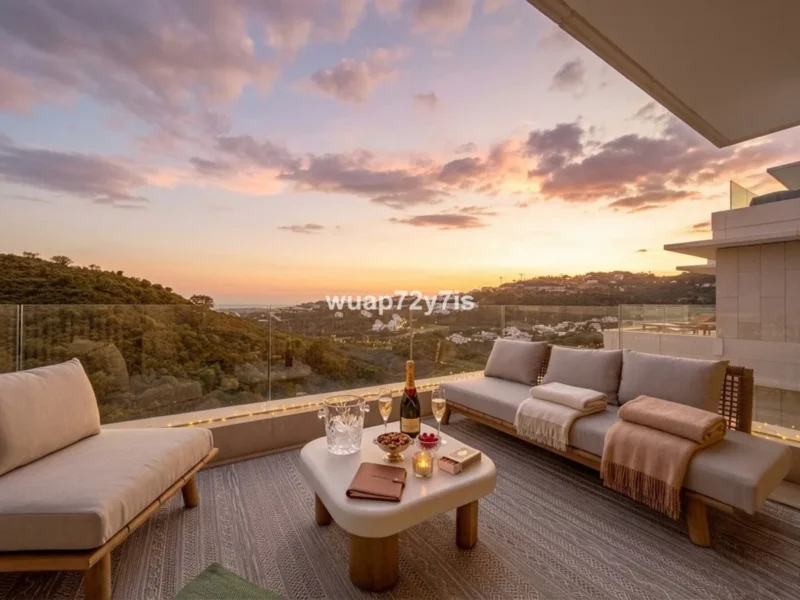 Elegante Wohnung mit Panoramablick in Real de La Quinta