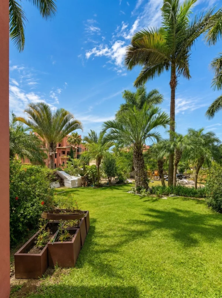 Elegantes Erdgeschoss-Apartment in Estepona an der Costa del Sol