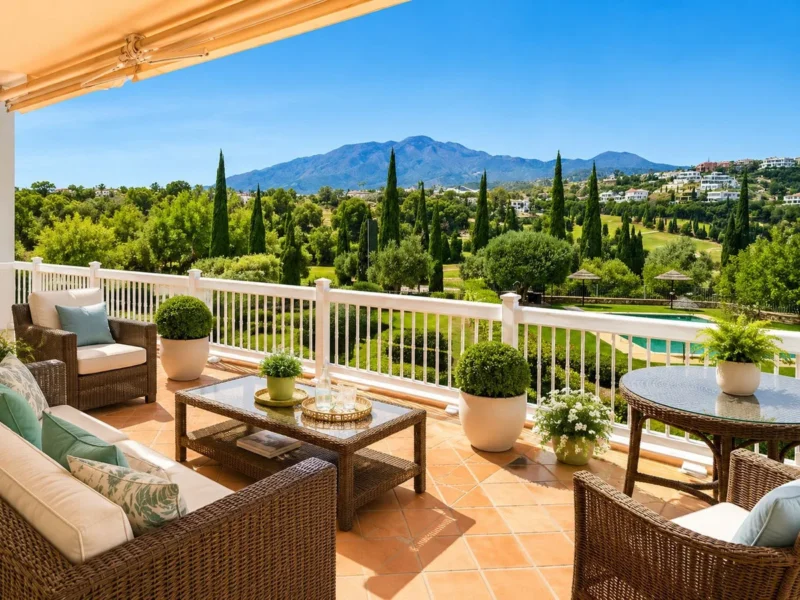 Exklusives Penthouse mit Panoramablick in Marbella