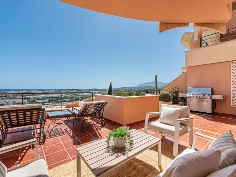 Elegante Villa mit Panoramablick in Marbella an der Costa del Sol