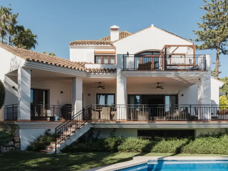 Elegante Villa mit Meerblick in El Rosario, Marbella