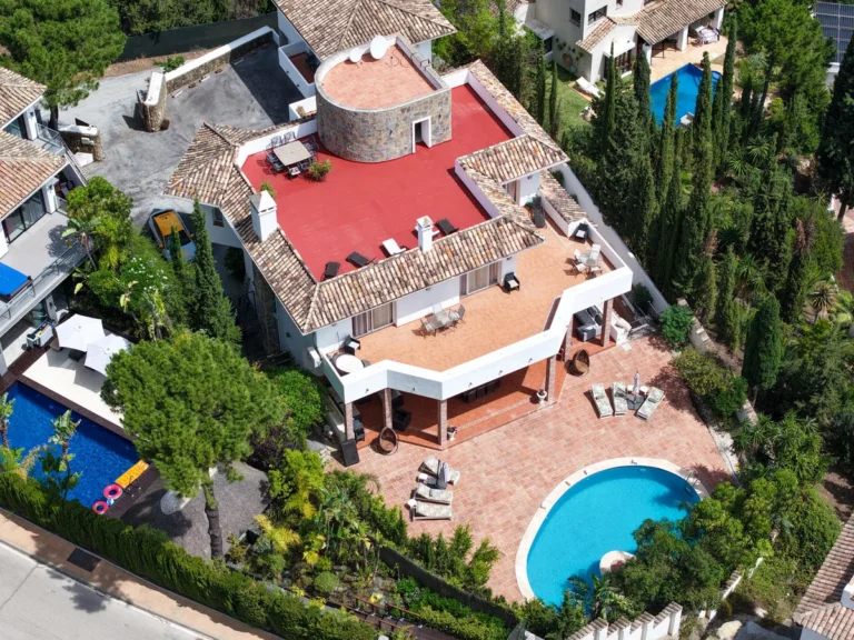 Elegante Villa mit Panoramablick in Marbella an der Costa del Sol