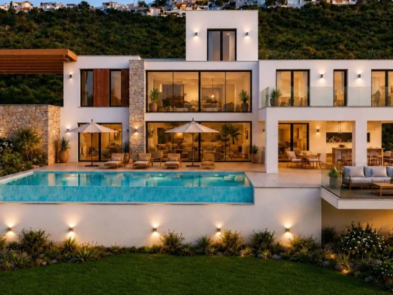 Elegante Villa mit Meerblick in Marbella an der Costa del Sol