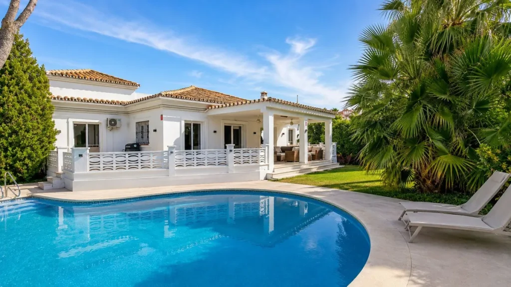 Elegante Villa mit privatem Pool in Las Chapas, Costa del Sol