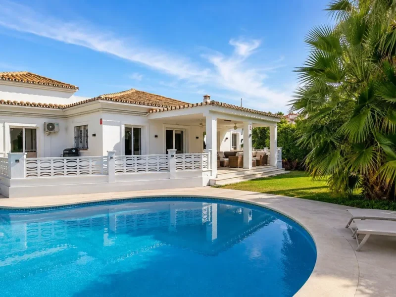Elegante Villa mit privatem Pool in Las Chapas, Costa del Sol