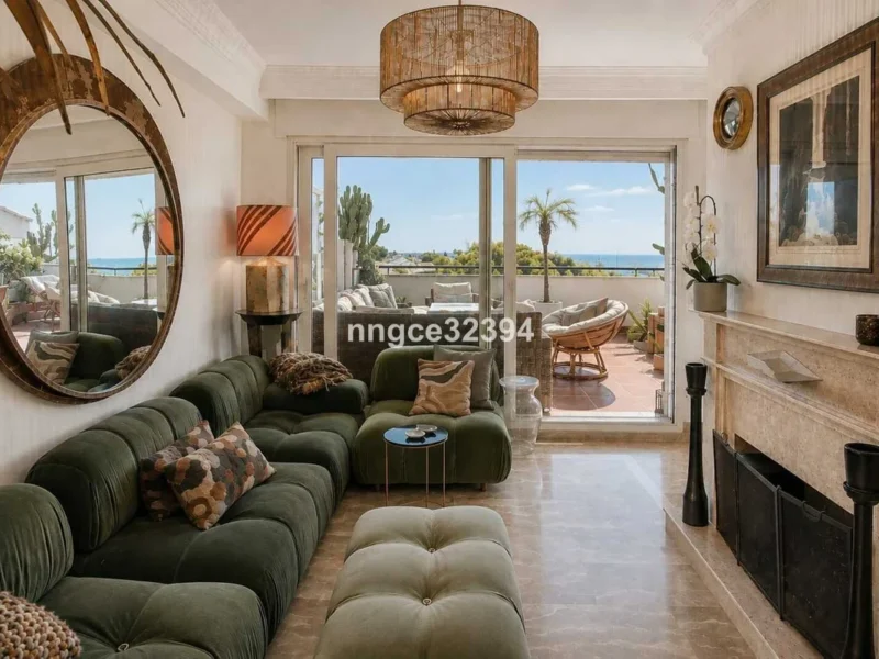 Elegantes 2-Zimmer-Apartment mit Meerblick in Marbella, Sierra Blanca