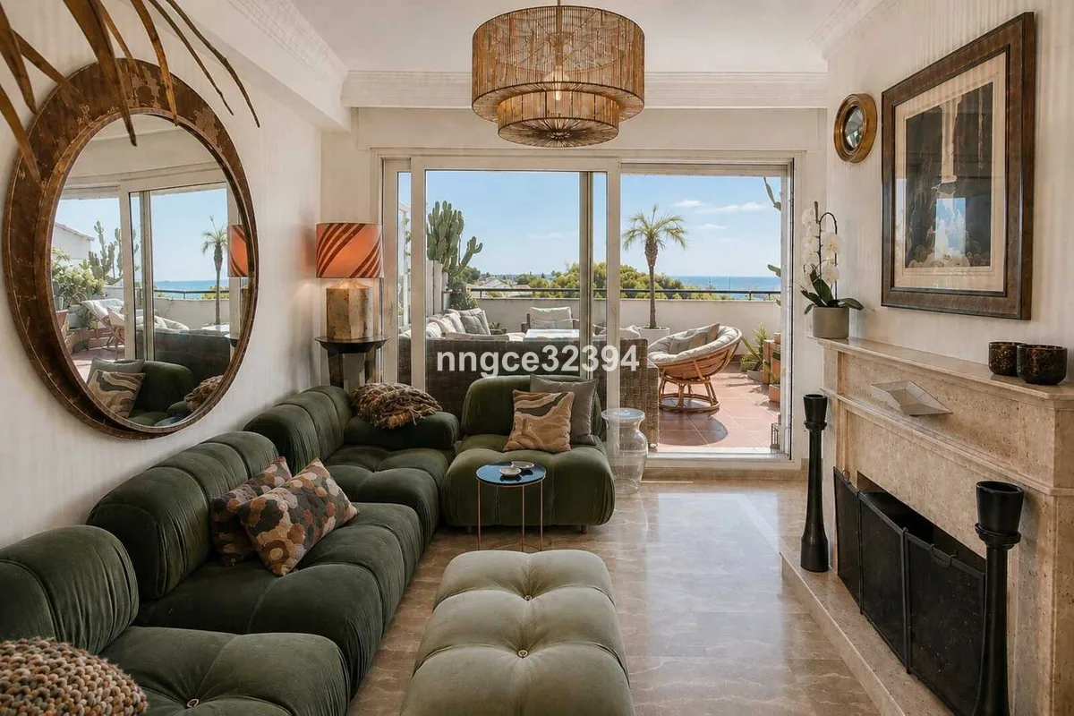 Elegantes 2-Zimmer-Apartment mit Meerblick in Marbella, Sierra Blanca