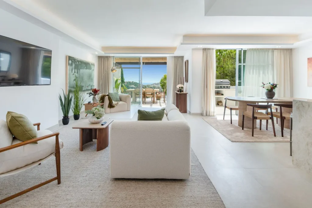 Elegantes Penthouse mit Meerblick in Marbella an der Costa del Sol