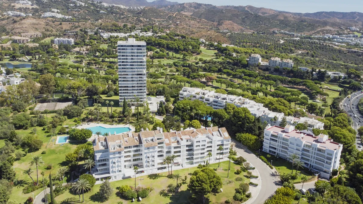 Elegantes Apartment mit Meerblick in Marbella, Torre Real