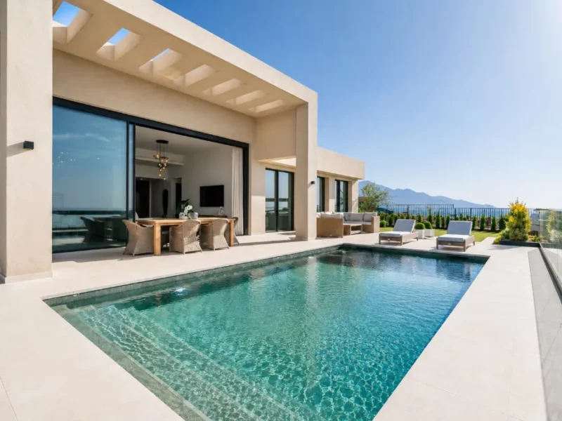 Exklusive Villa mit Panoramablick in Benahavís an der Costa del Sol