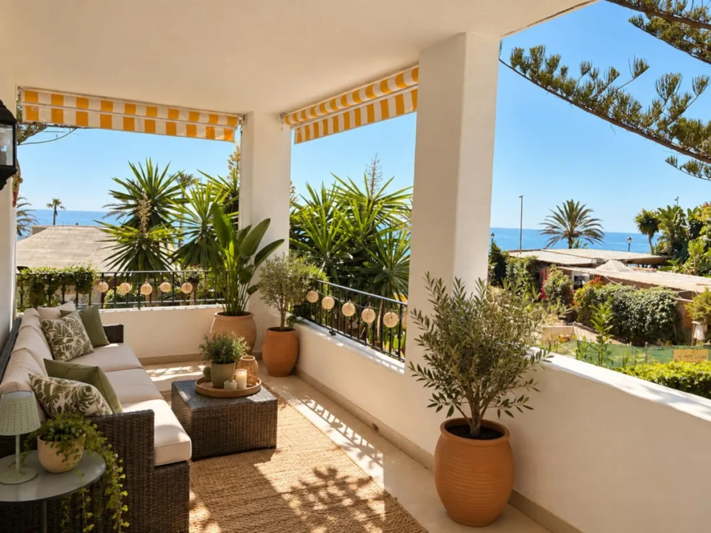 Elegantes Apartment mit Meerblick in San Pedro de Alcántara
