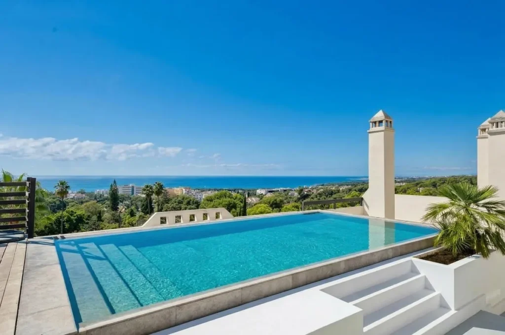 Exklusives Duplex-Penthouse in Marbella mit Meerblick
