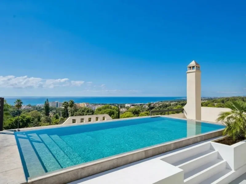 Exklusives Duplex-Penthouse in Marbella mit Meerblick