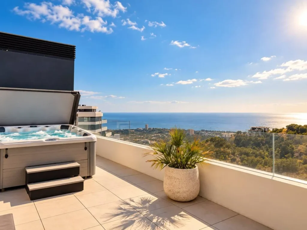 Exklusives Doppel-Penthouse in Marbella mit zwei Terrassen