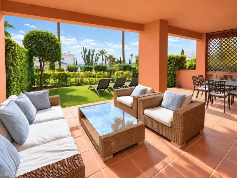 Elegantes Erdgeschossapartment in Los Flamingos Golf Resort