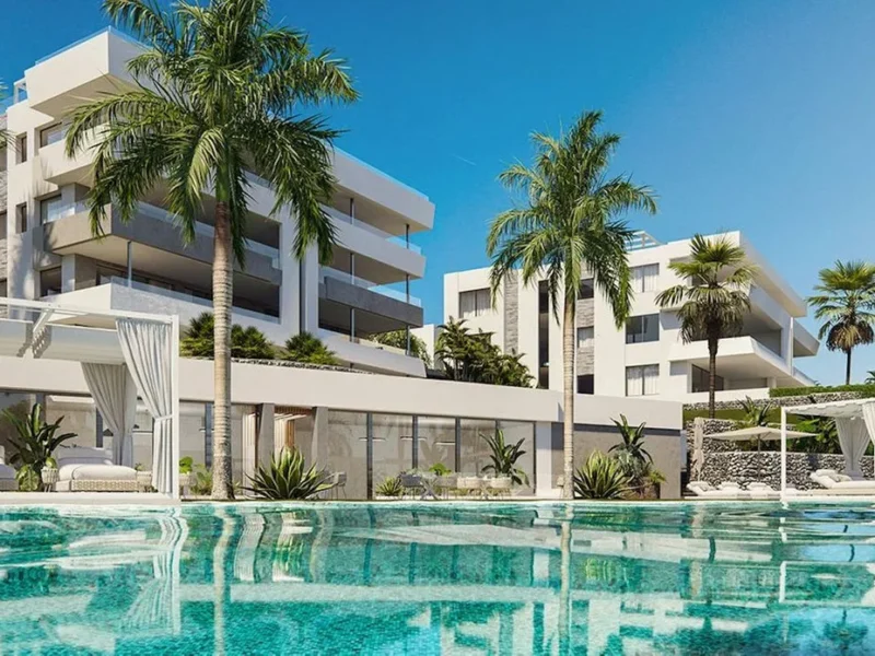 Elegante Wohnung mit Garten in Marbella an der Costa del Sol