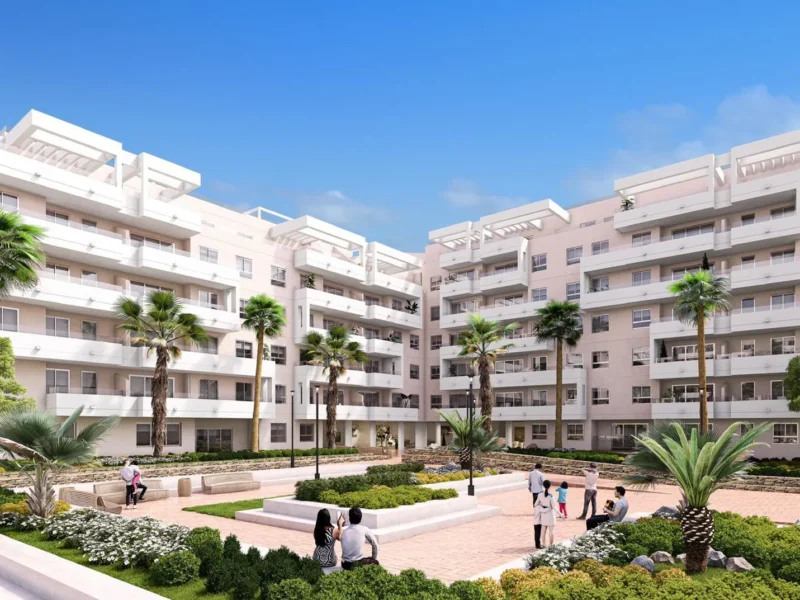 Elegante Neubauwohnungen in Marbella mit Dachpool und Meerblick