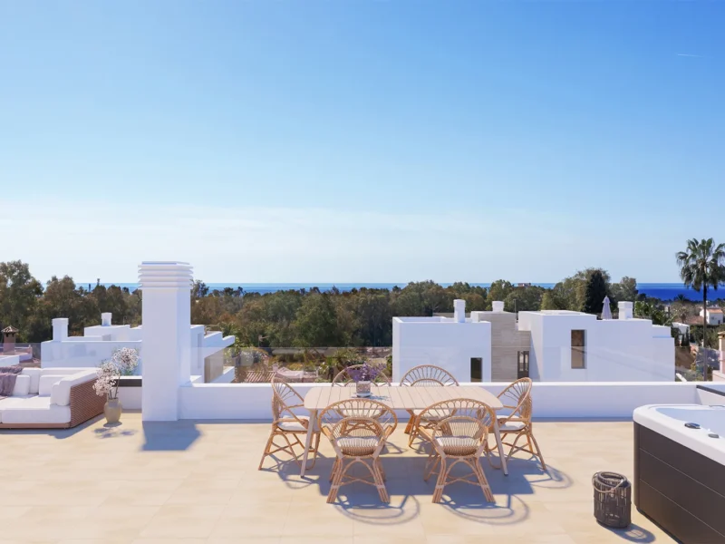 Elegante Villen im Herzen von Estepona an der Costa del Sol