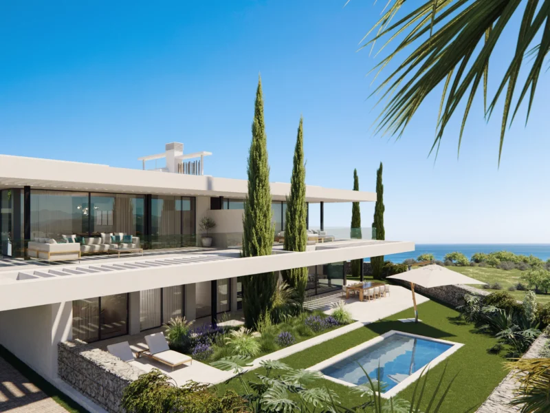 Exklusive Wohnung mit Meerblick in Marbella mit Golfplatznähe