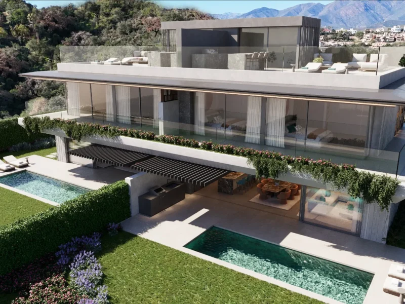 Elegante Doppelhaushälfte in La Mairena mit Golfblick