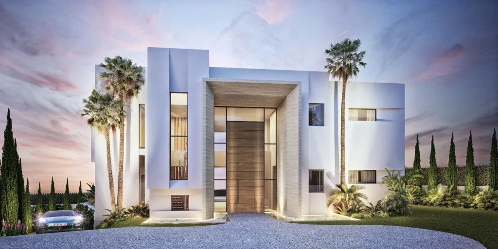 Exklusive Villen mit Meerblick in Marbella an der Costa del Sol