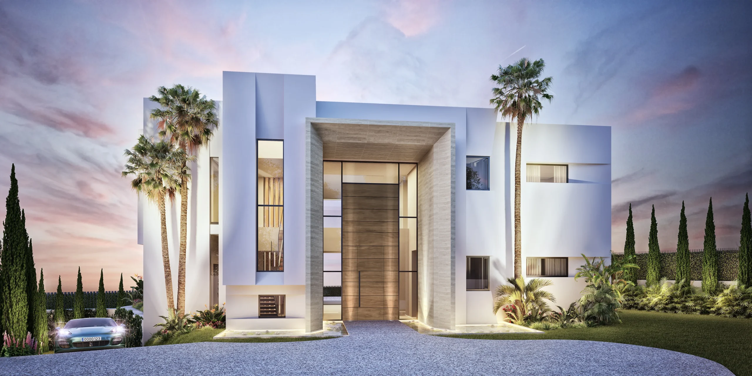 Exklusive Villen mit Meerblick in Marbella an der Costa del Sol