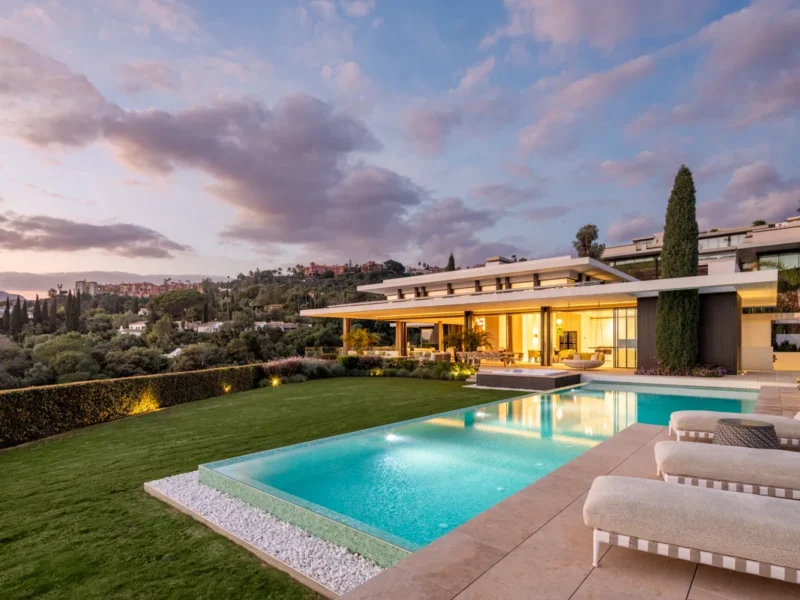 Luxuriöse Villa mit Panoramablick in Benahavís an der Costa del Sol