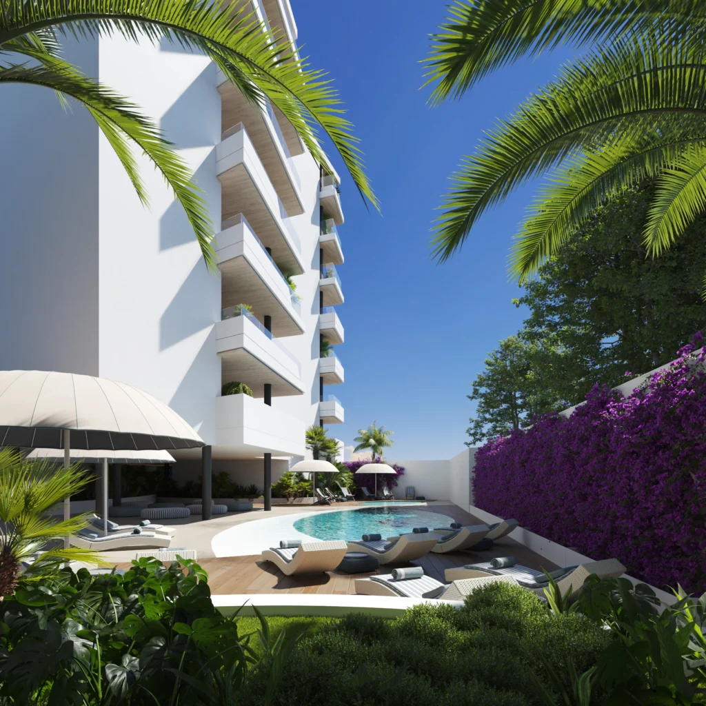 Elegante Residenz mit Meerblick in Carvajal, Fuengirola