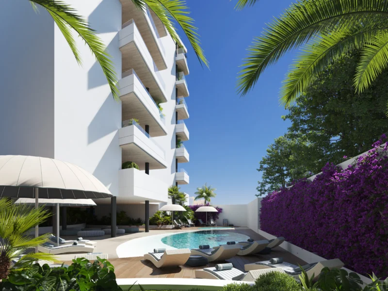 Elegante Residenz mit Meerblick in Carvajal, Fuengirola
