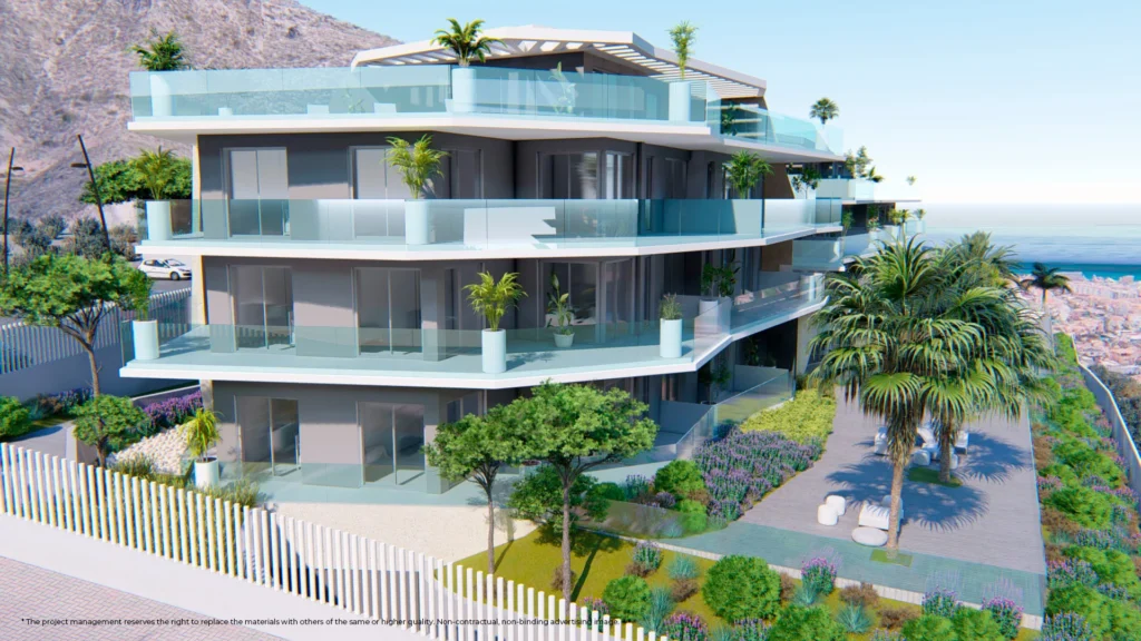 Luxuriöse Neubauwohnungen mit Meerblick in Marbella