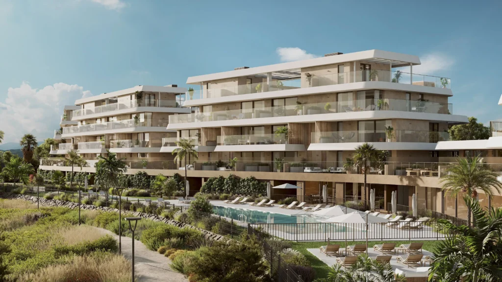 Elegante Wohnungen mit Meerblick in Estepona an der Costa del Sol