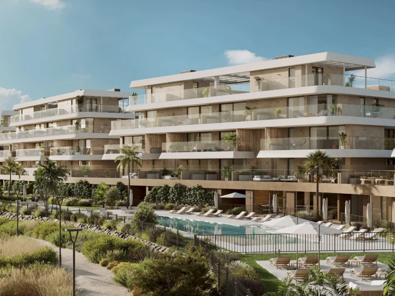 Elegante Wohnungen mit Meerblick in Estepona an der Costa del Sol