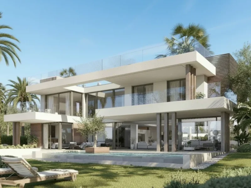 Elegante Villa mit Meerblick in Marbella, Costa del Sol