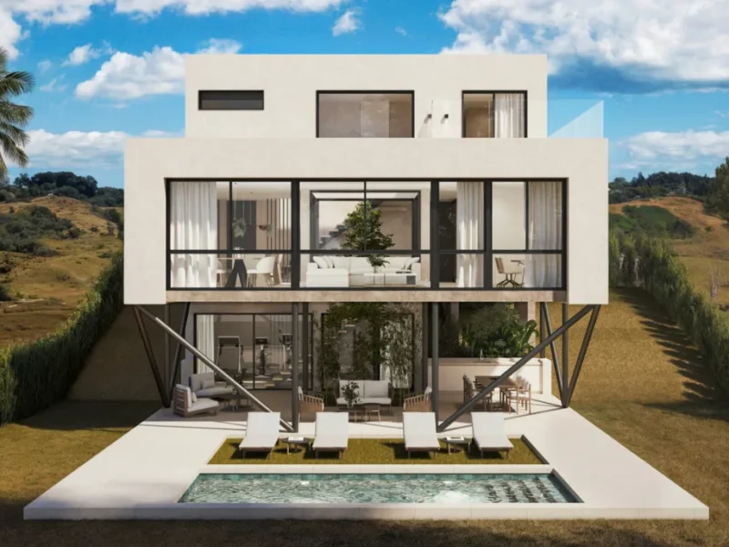 Moderne Villa in Marbella mit spektakulärem Meerblick