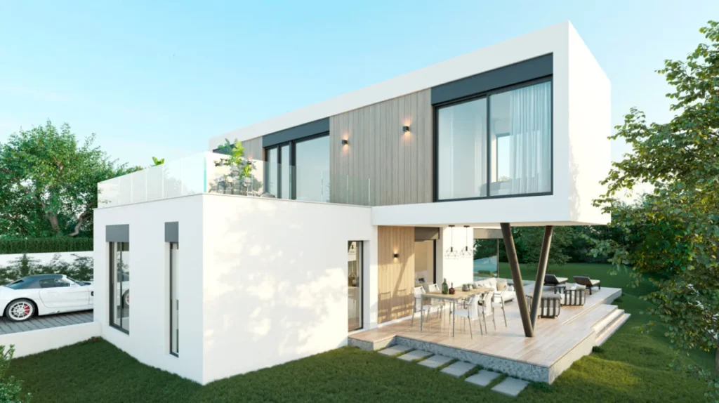Moderne Villa mit Meerblick im La Cala Resort, Costa del Sol