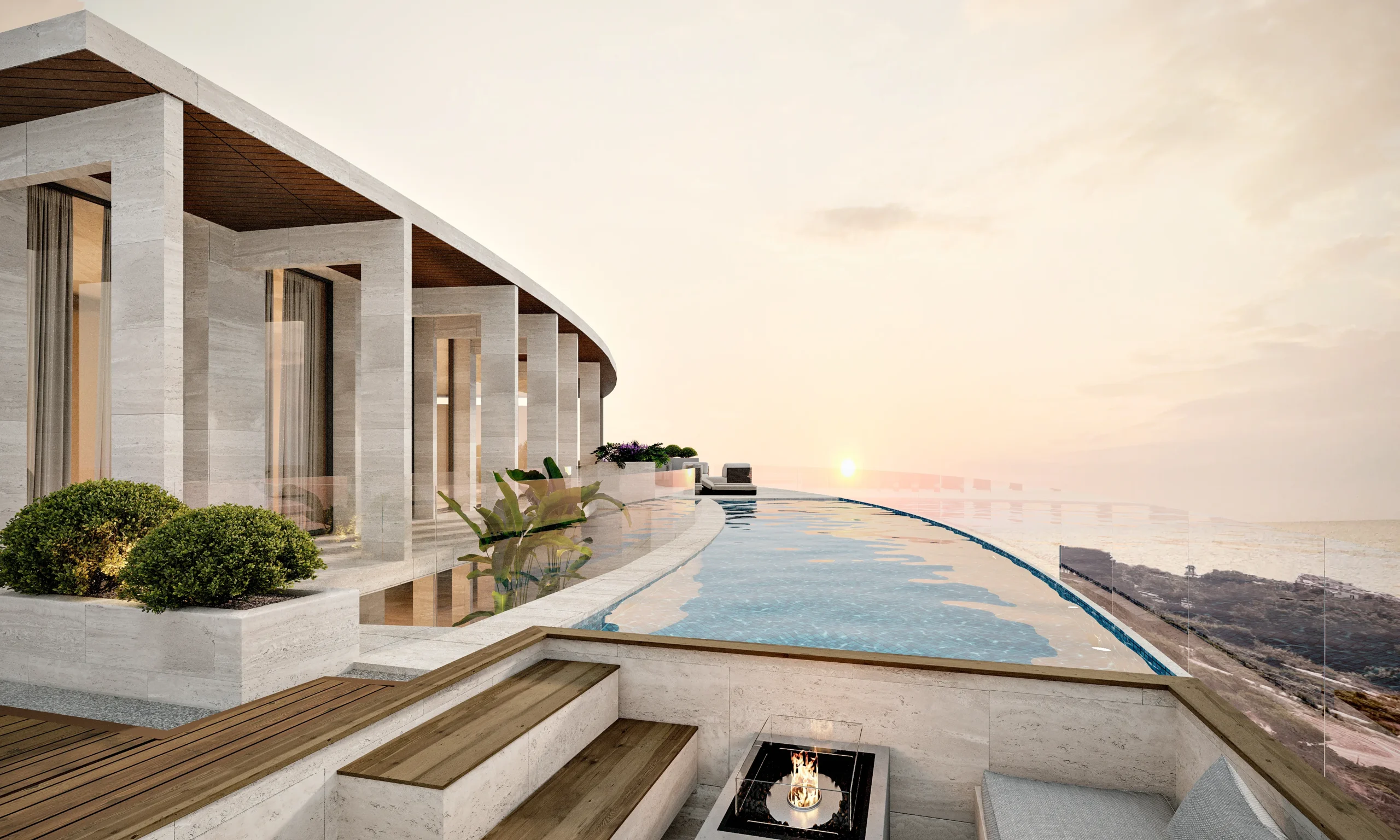 Elegante Designer-Villa mit Meerblick in Casares Costa