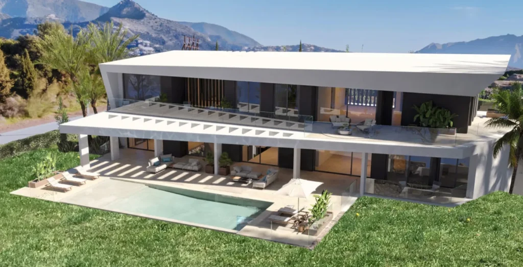 Exklusive Villa in Marbella mit modernem Design und Privatsphäre