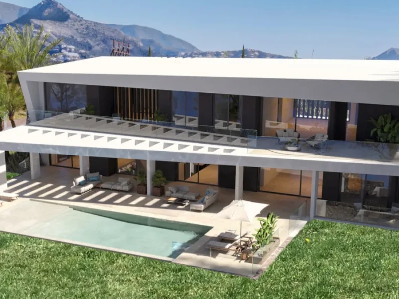 Exklusive Villa in Marbella mit modernem Design und Privatsphäre
