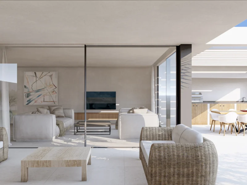 Moderne Villa mit Panoramablick in Manilva, Costa del Sol